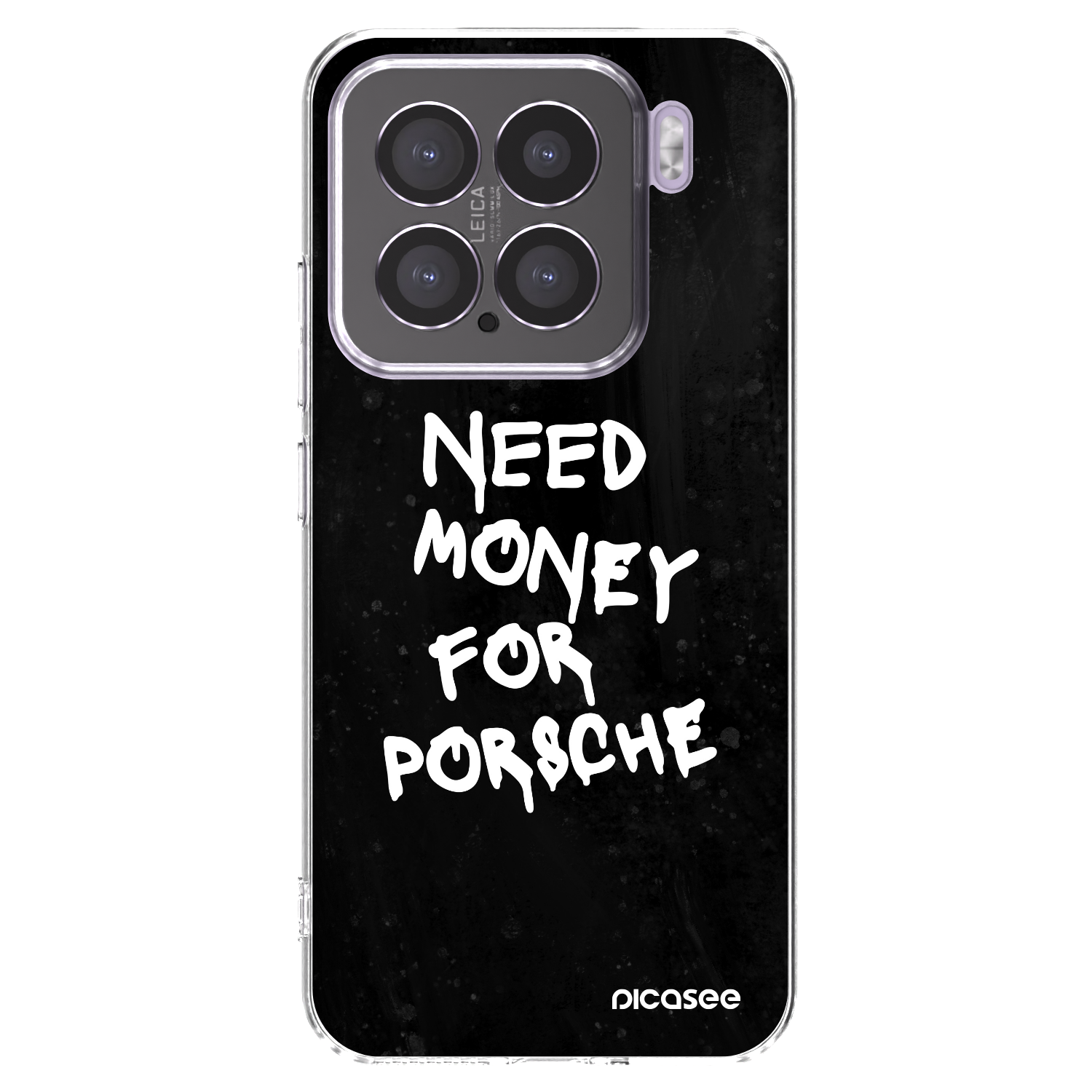 Picasee silikonowe przeźroczyste etui na Xiaomi 15 - Black Dollar