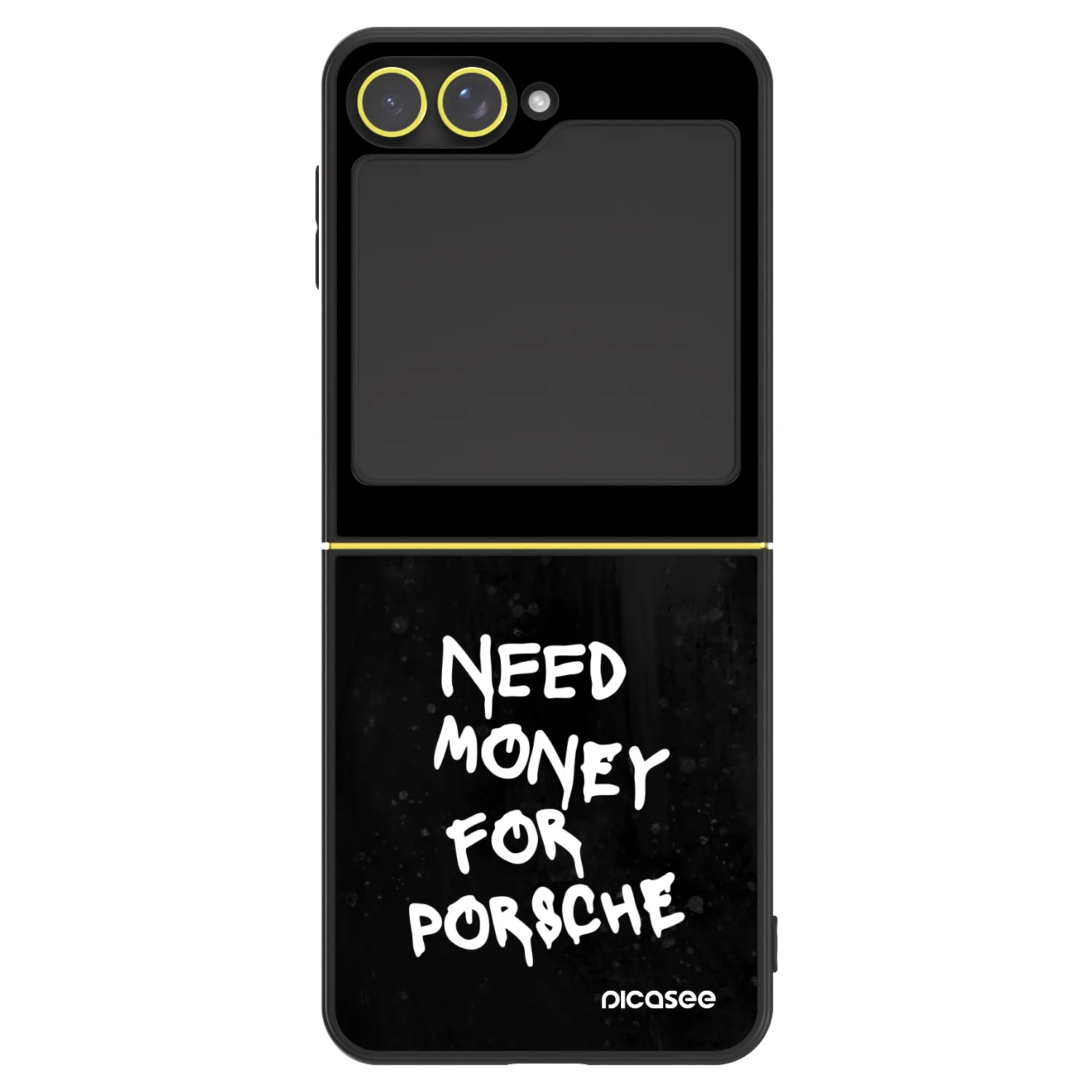 Picasee ULTIMATE CASE na Samsung Galaxy Z Flip6 5G - Black Dollar