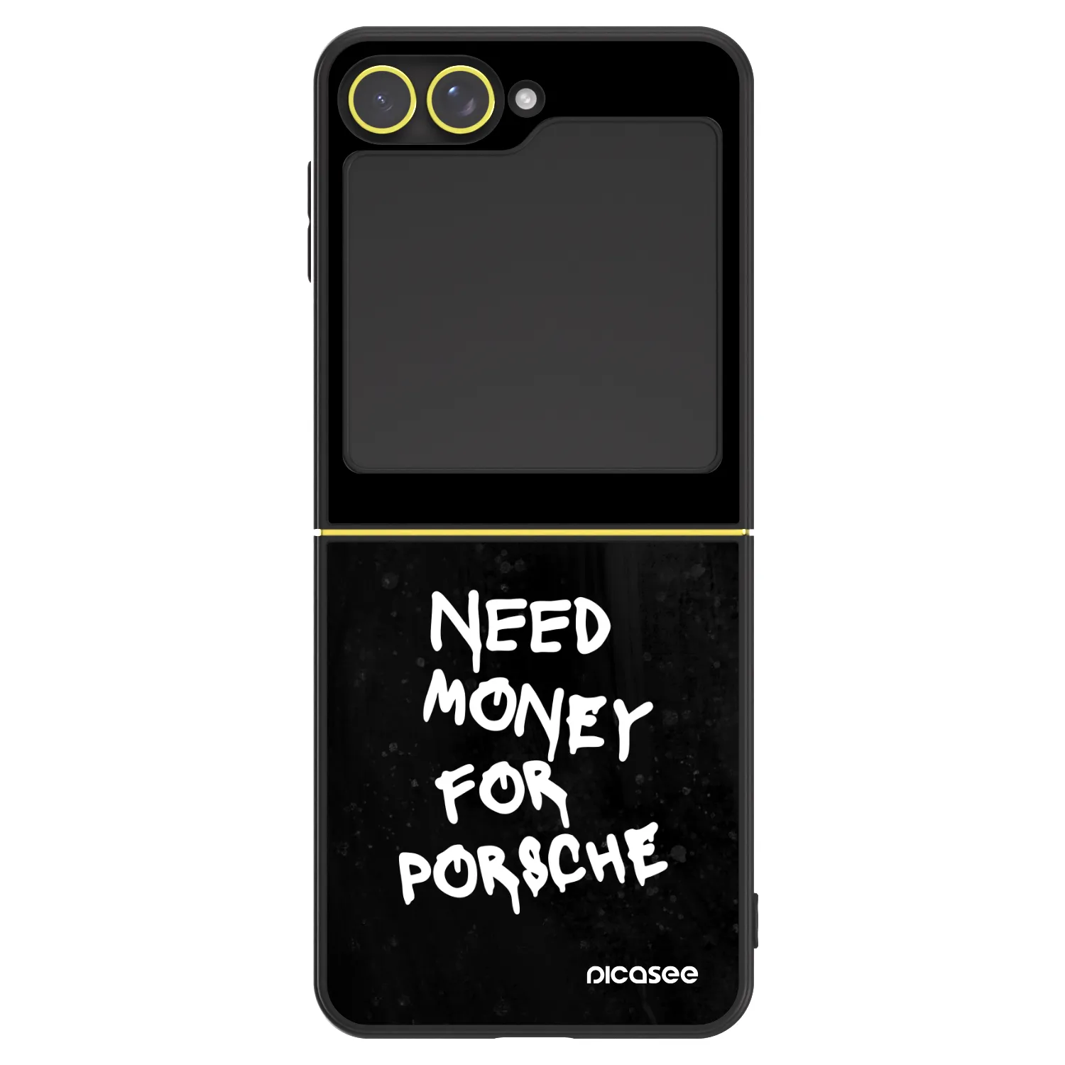 Picasee ULTIMATE CASE na Samsung Galaxy Z Flip5 5G - Black Dollar