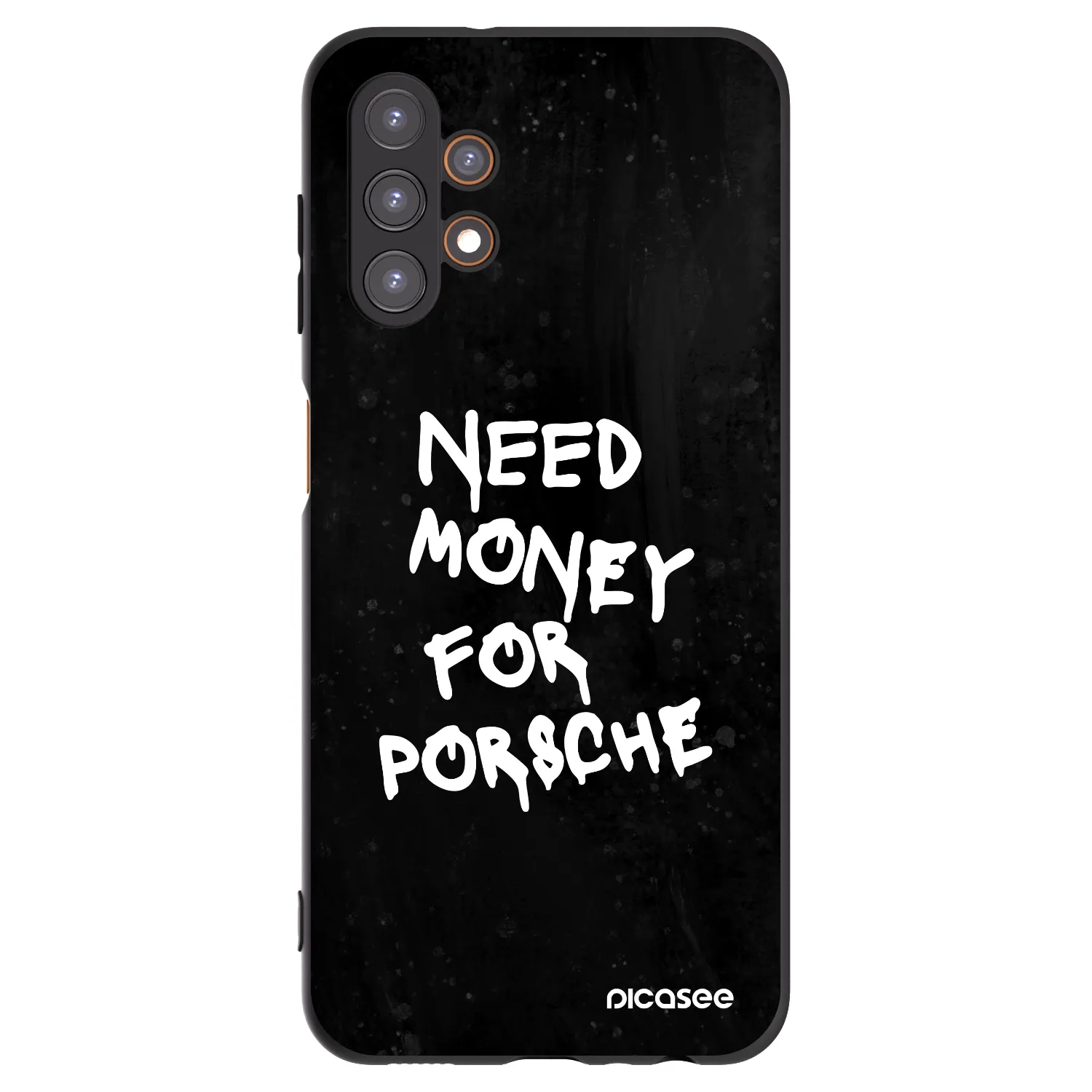Picasee silikonowe czarne etui na Samsung Galaxy A13 5G - Black Dollar