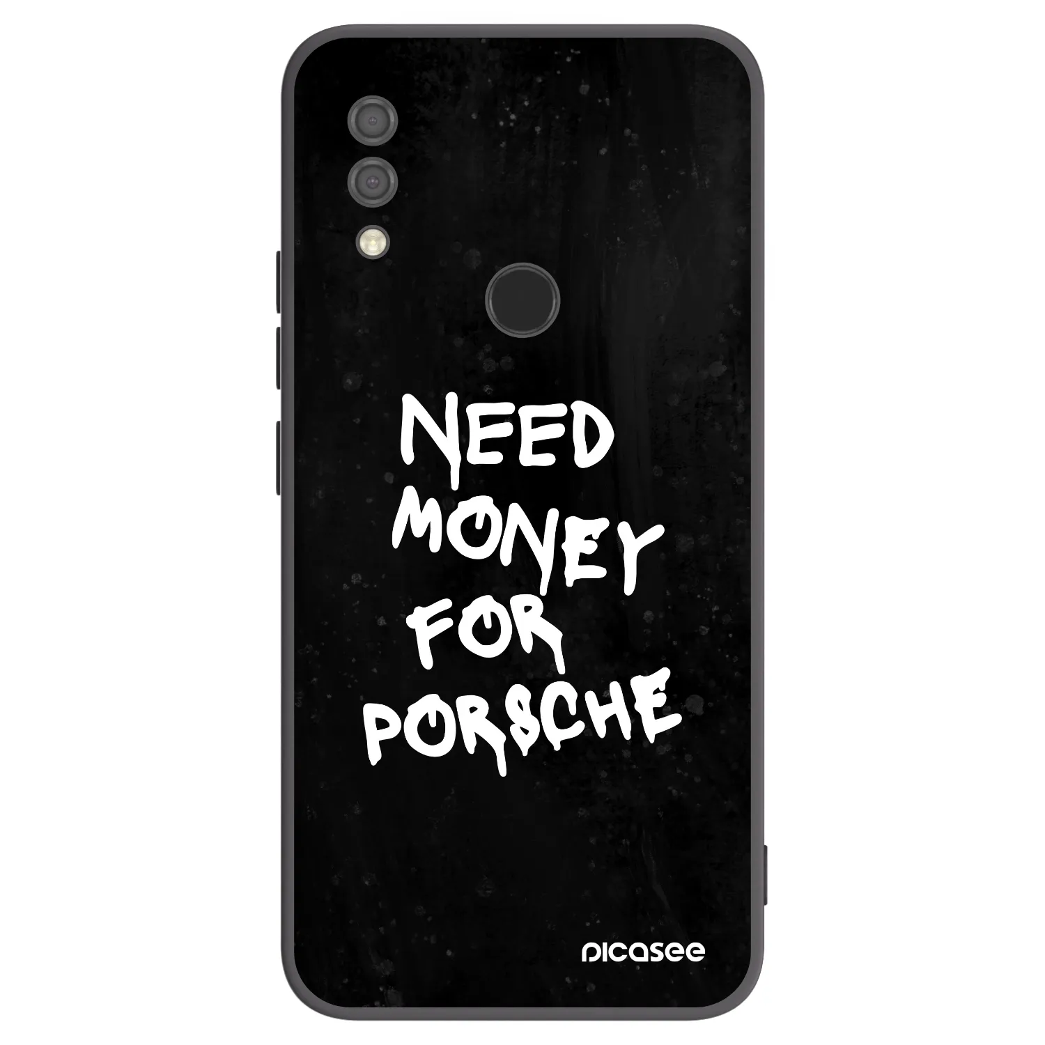 Picasee silikonowe czarne etui na Xiaomi Redmi 7 - Black Dollar