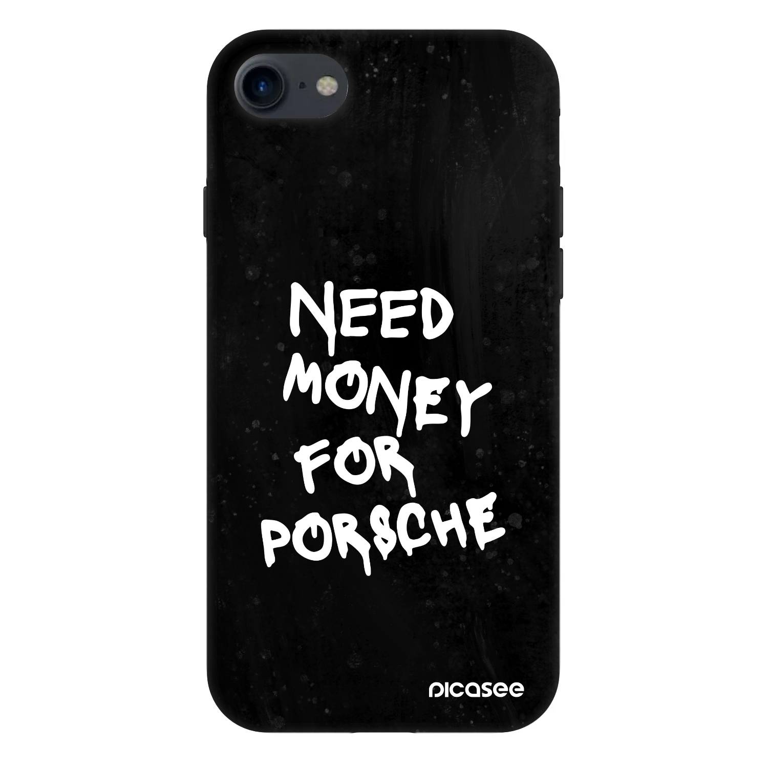 Picasee Fashion Case na Apple iPhone SE 2020 - Black Dollar