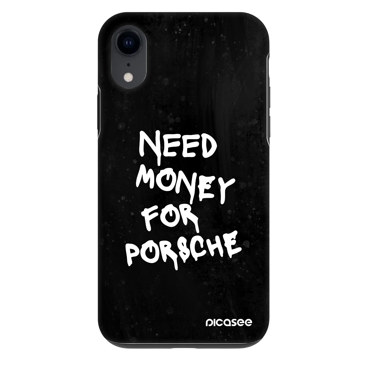 Picasee Fashion Case na Apple iPhone XR - Black Dollar