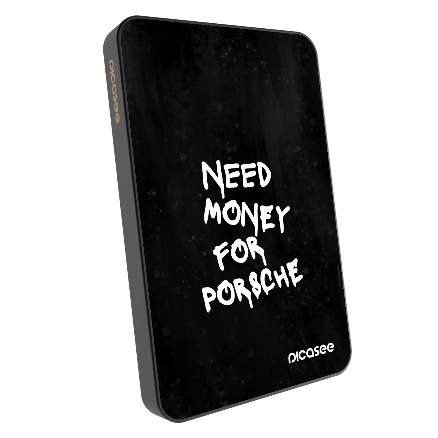 Picasee Powerbank z MagSafe 5 000 mAh Szary - Black Dollar