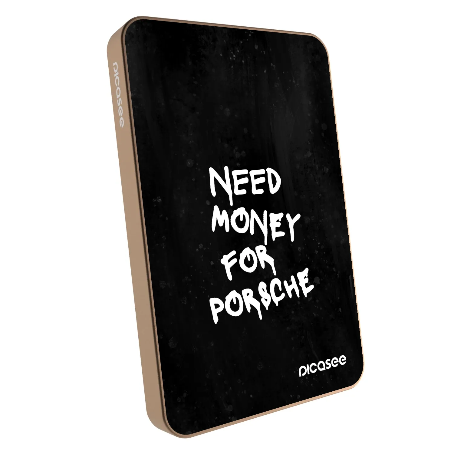 Picasee Powerbank z MagSafe 5 000 mAh Złoty - Black Dollar