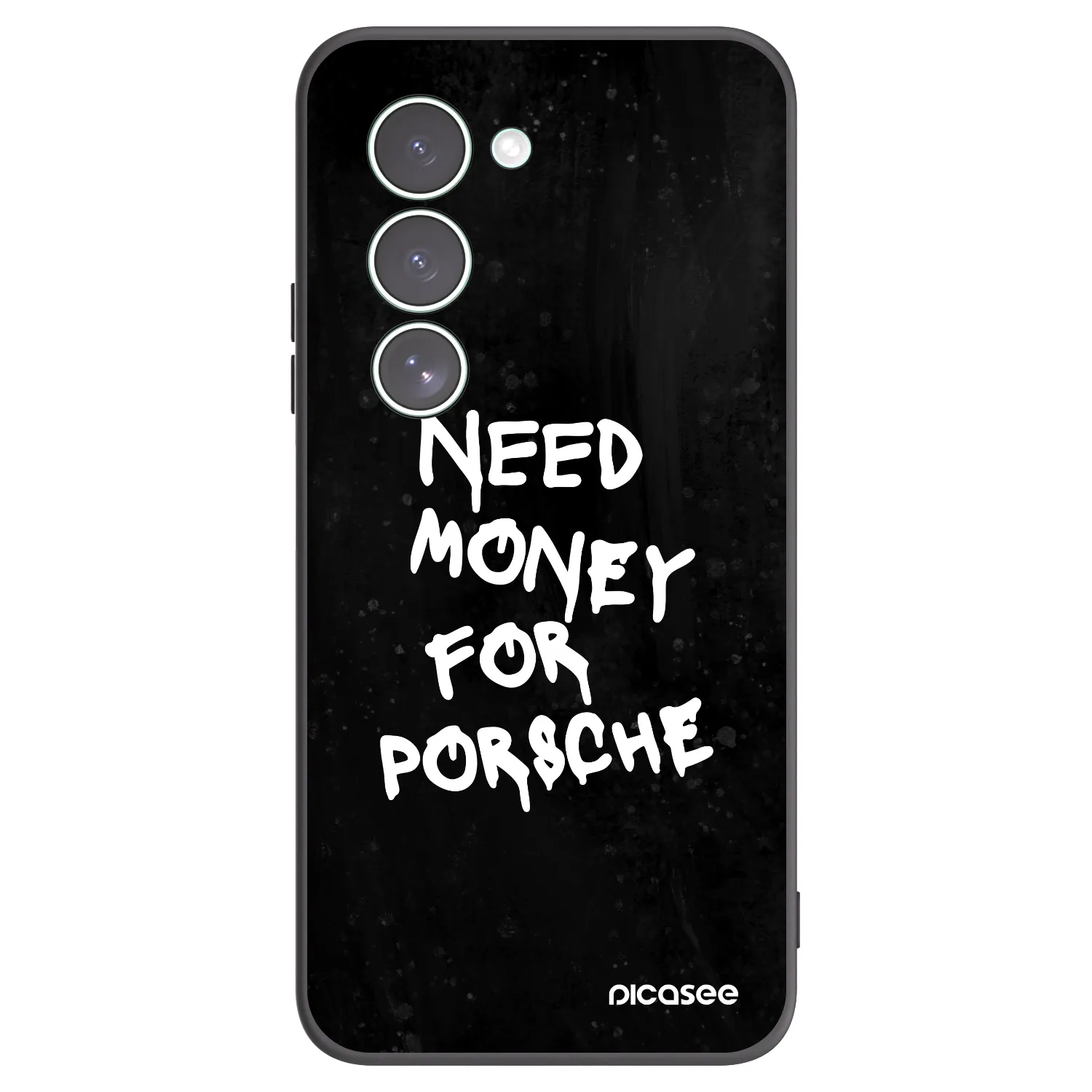 Picasee silikonowe czarne etui na Xiaomi Redmi 15 5G - Black Dollar