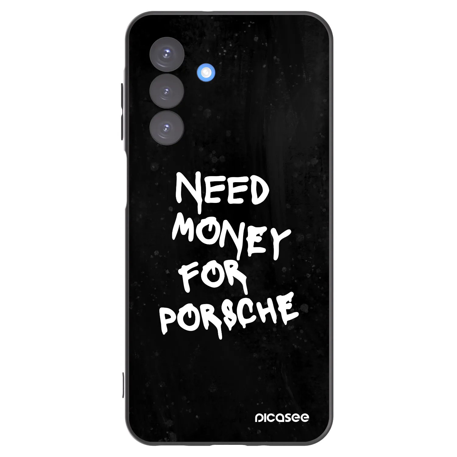 Picasee silikonowe czarne etui na Samsung Galaxy A17 5G - Black Dollar