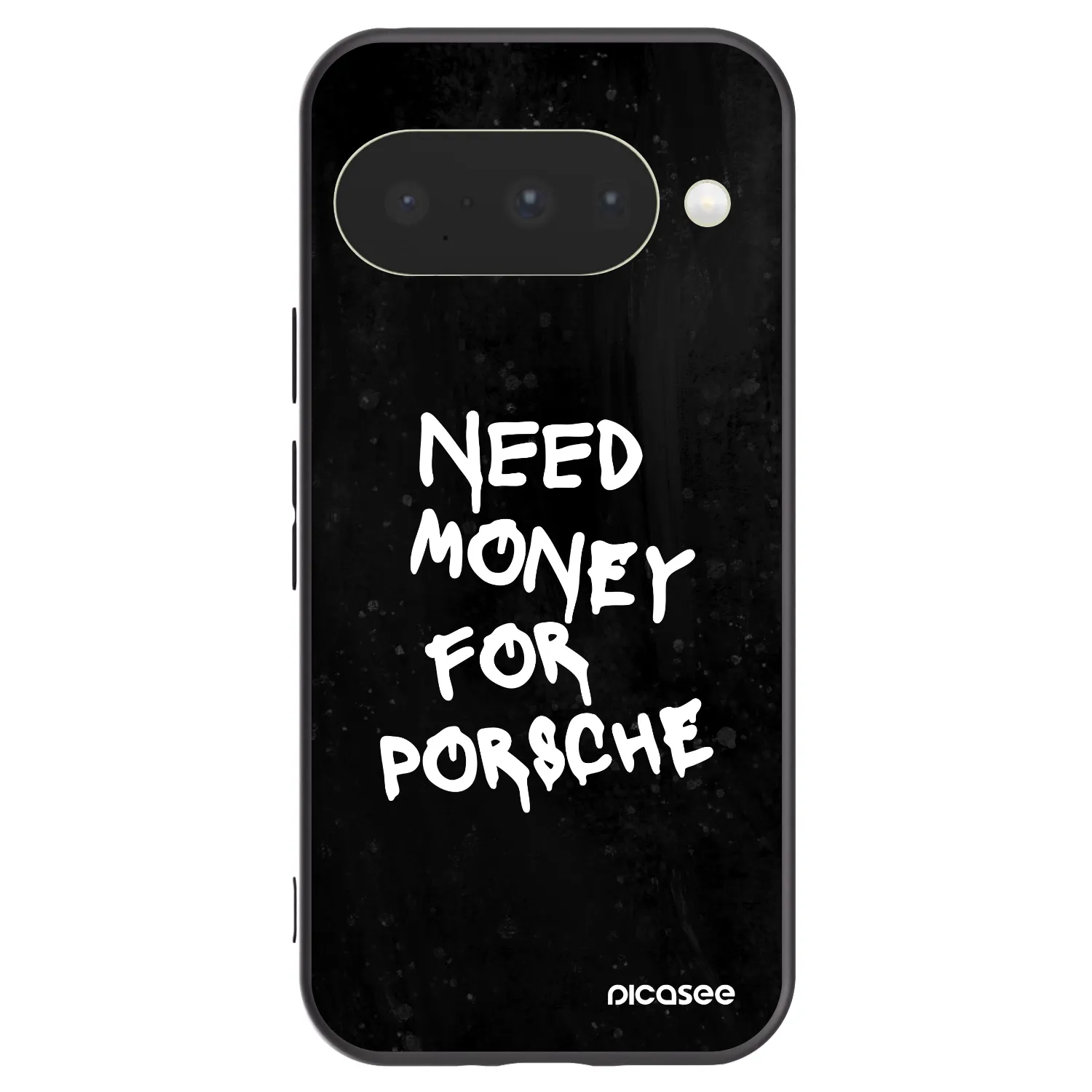 Picasee silikonowe czarne etui na Google Pixel 10 - Black Dollar