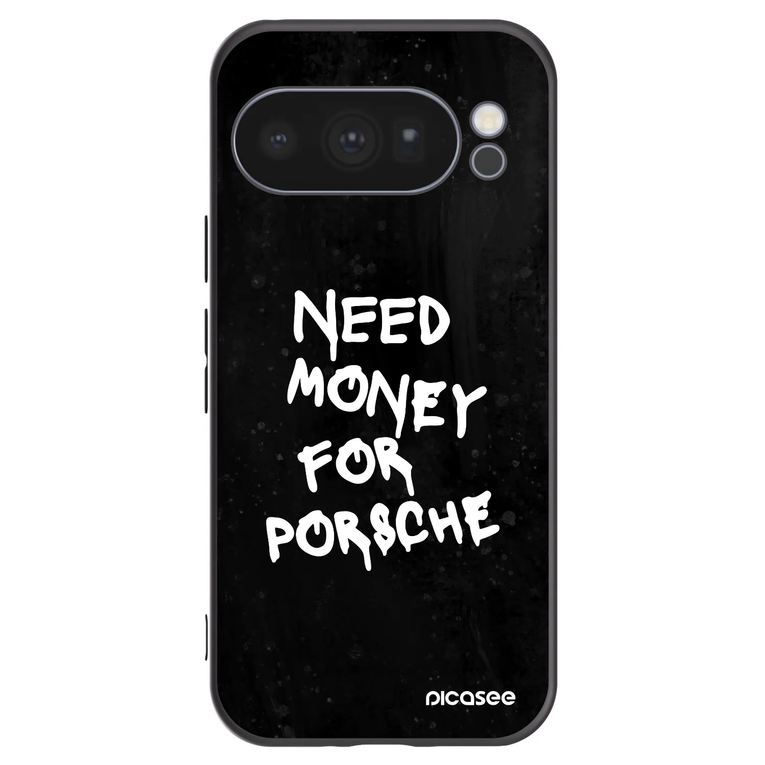 Picasee silikonowe czarne etui na Google Pixel 10 Pro - Black Dollar