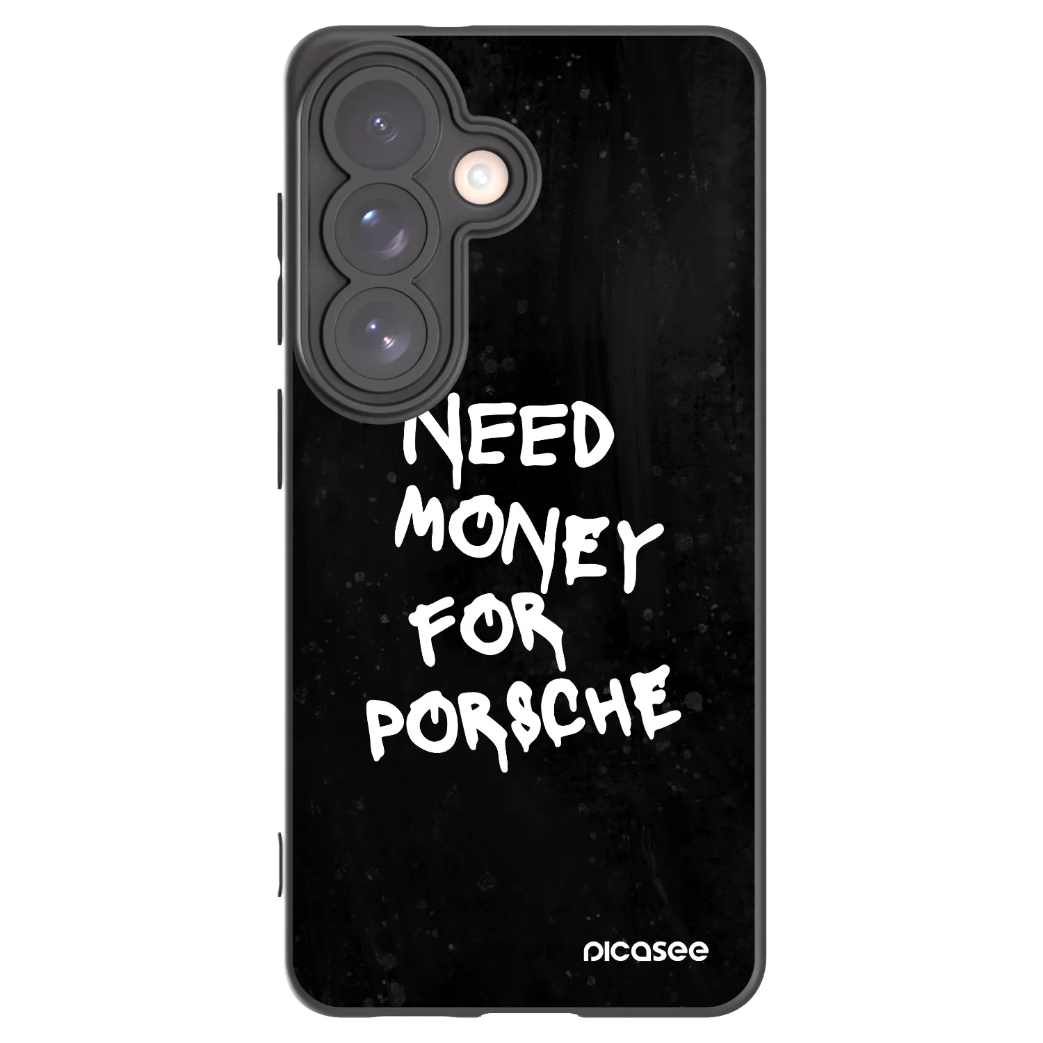 Picasee silikonowe czarne etui na Samsung Galaxy S26 - Black Dollar