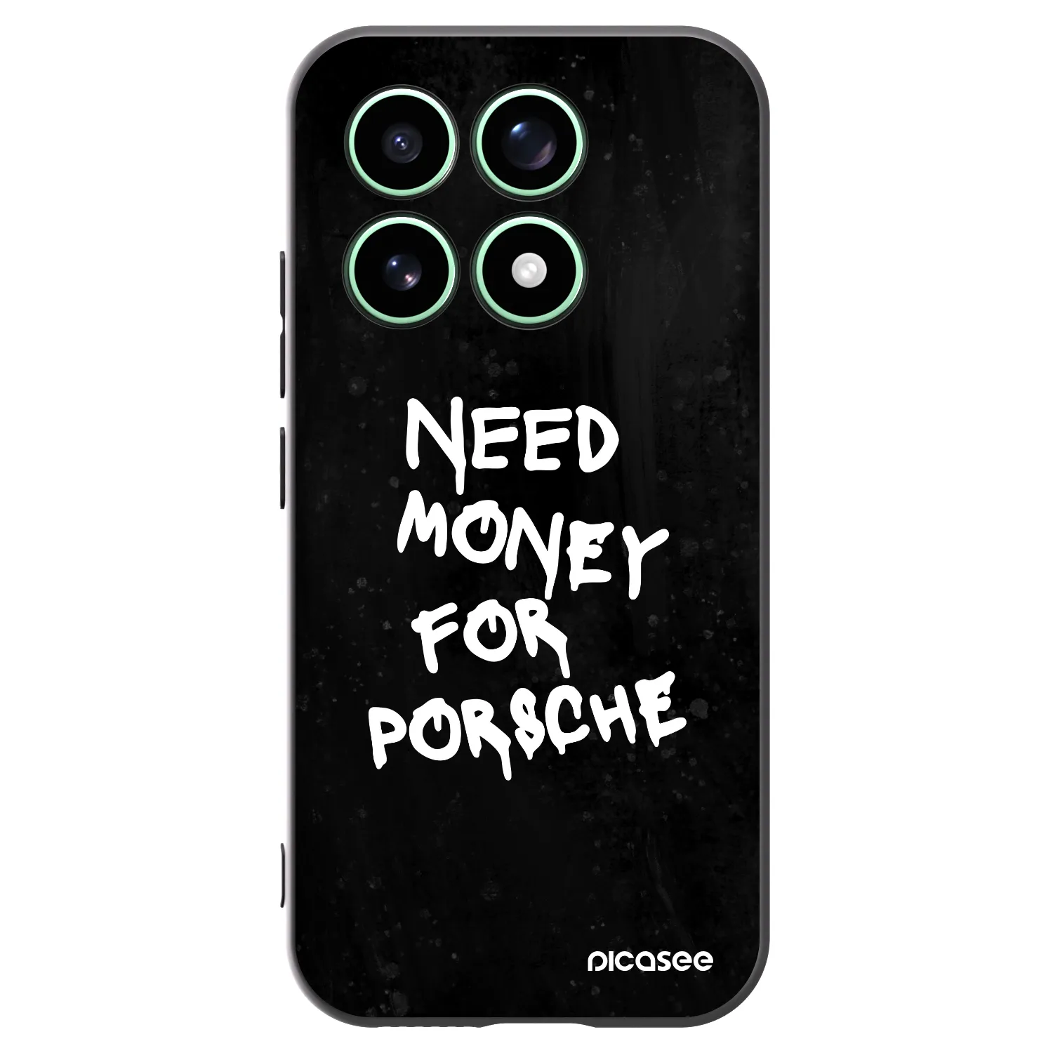 Picasee silikonowe czarne etui na Xiaomi 17 - Black Dollar