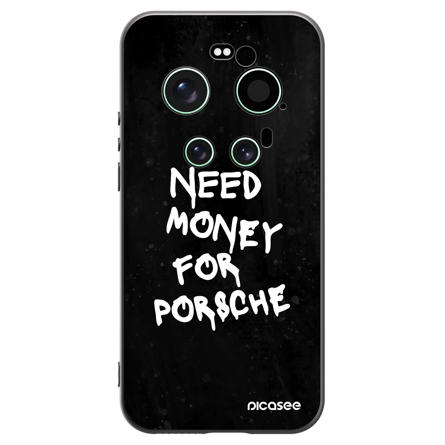 Picasee silikonowe czarne etui na Xiaomi 17 Ultra - Black Dollar