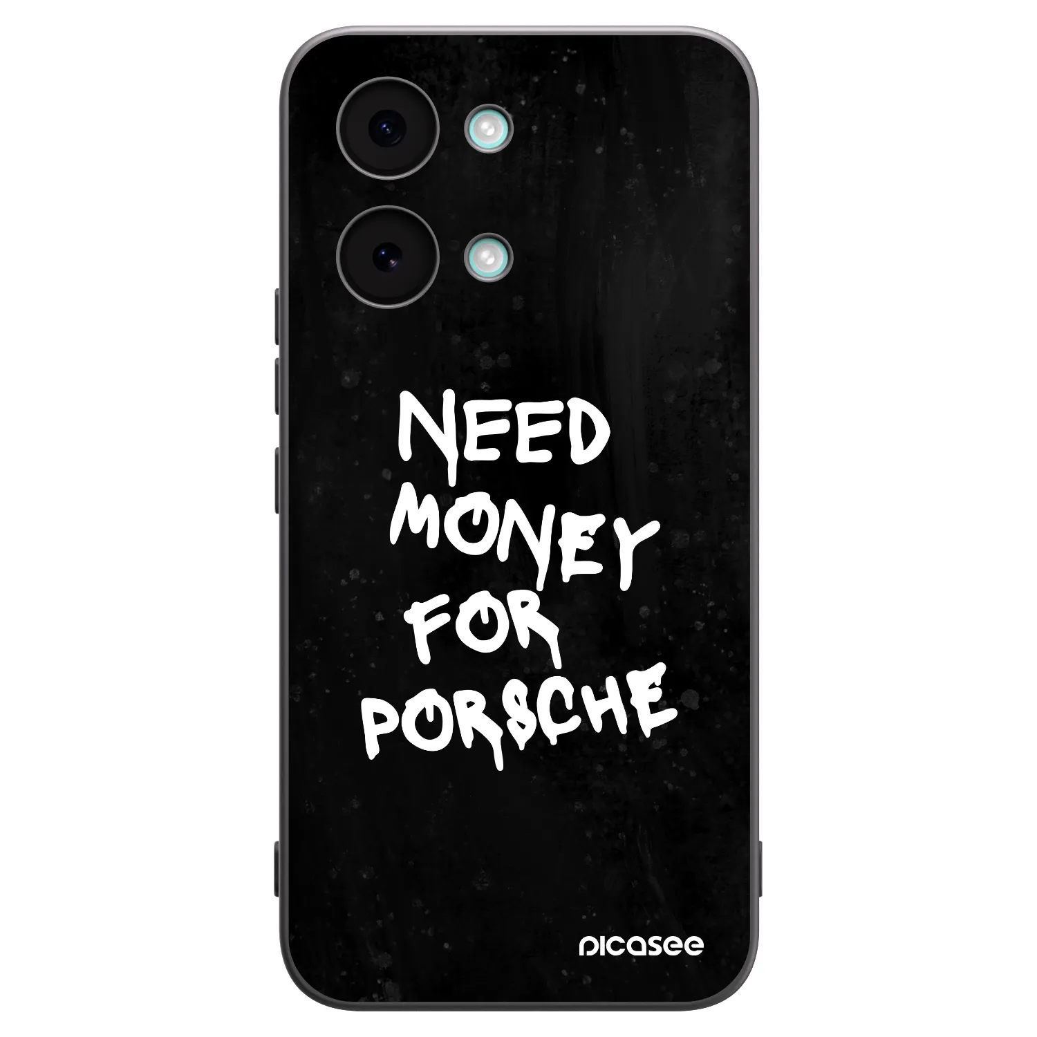 Picasee silikonowe czarne etui na Xiaomi Poco X8 Pro Max - Black Dollar