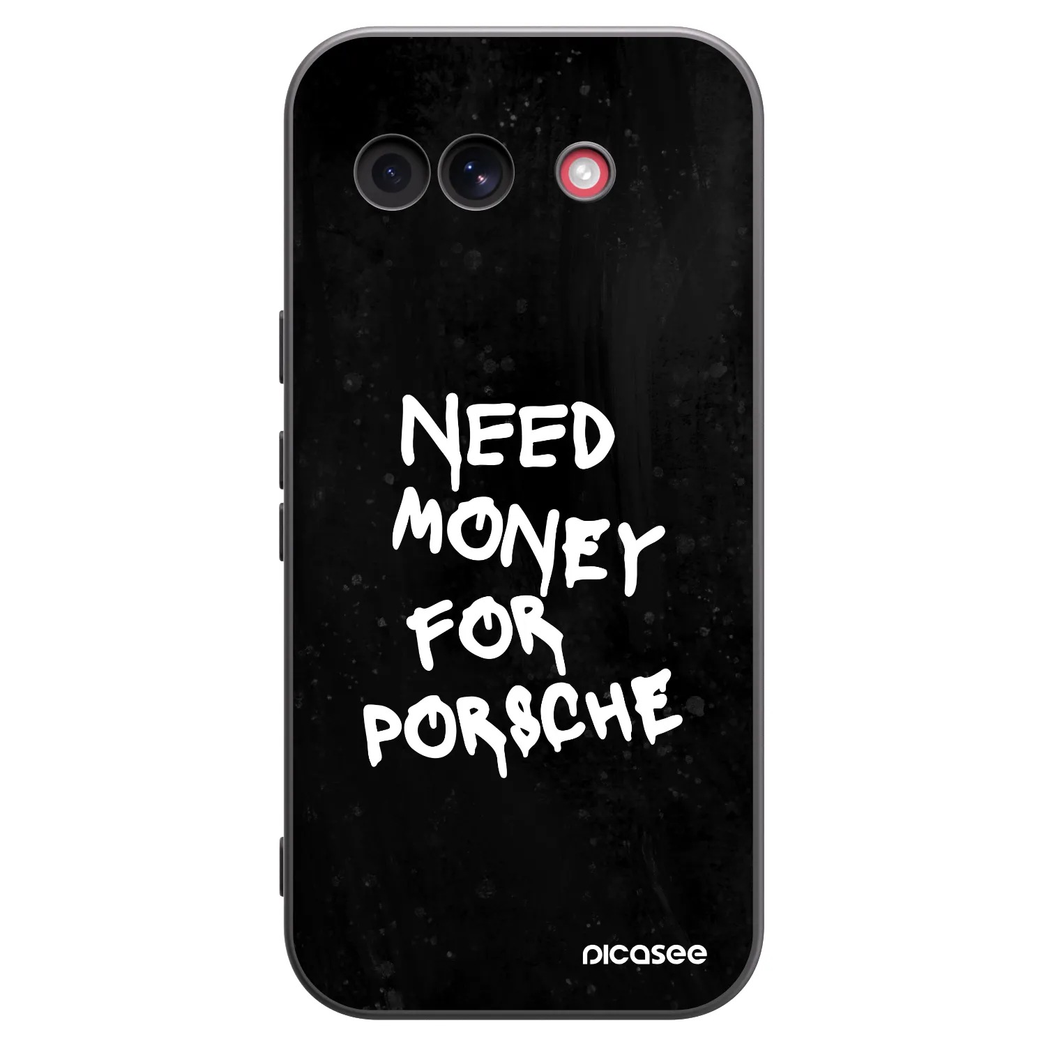 Picasee silikonowe czarne etui na Google Pixel 10a - Black Dollar