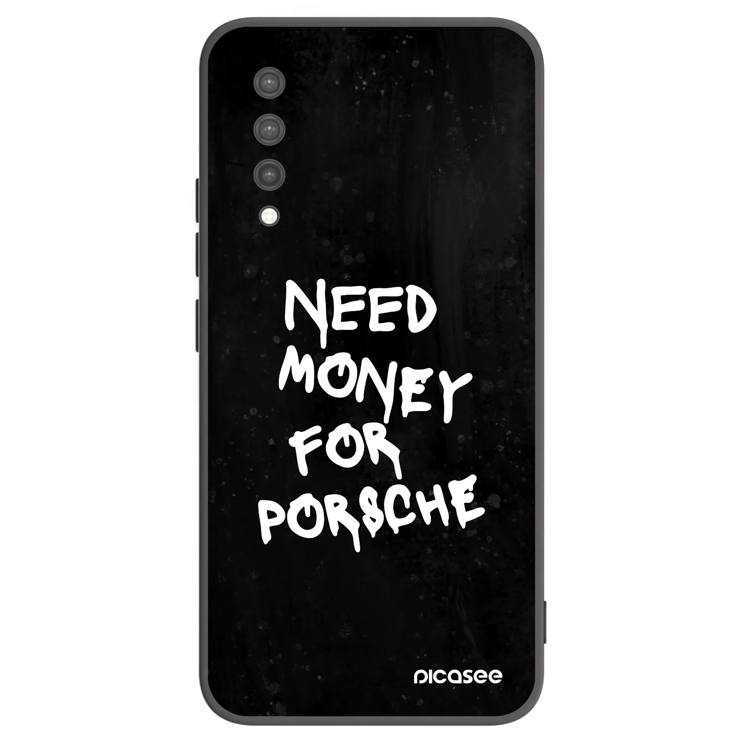 Picasee silikonowe czarne etui na Xiaomi Mi 9 Lite - Black Dollar