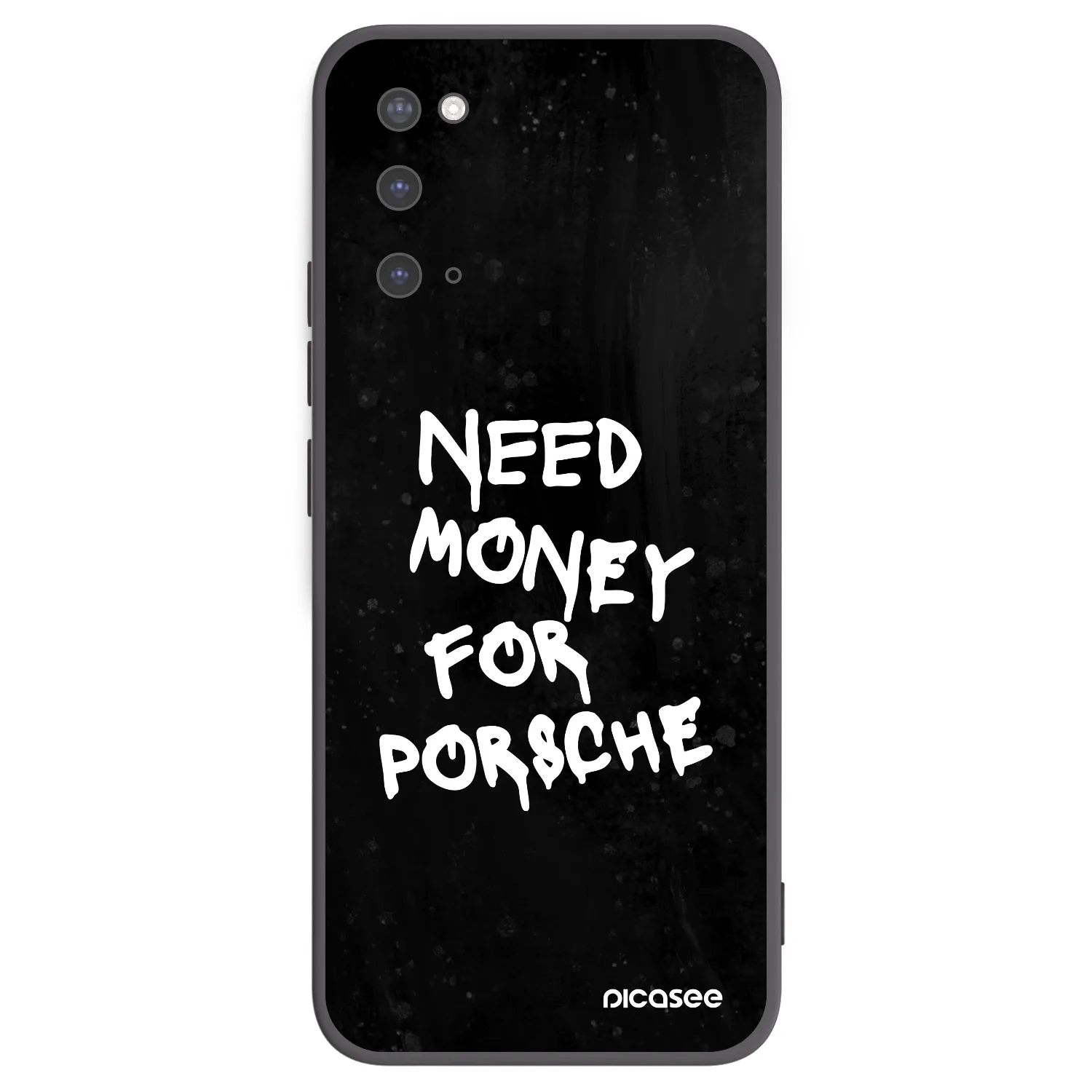 Picasee silikonowe czarne etui na Samsung Galaxy S20 G980F - Black Dollar