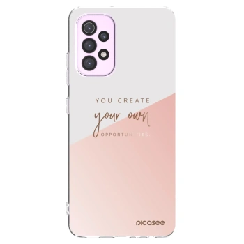 Picasee silikonowe przeźroczyste etui na Samsung Galaxy A32 5G A326B - You create your own opportunities