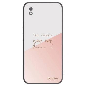 Picasee silikonowe czarne etui na Xiaomi Redmi 9AT - You create your own opportunities