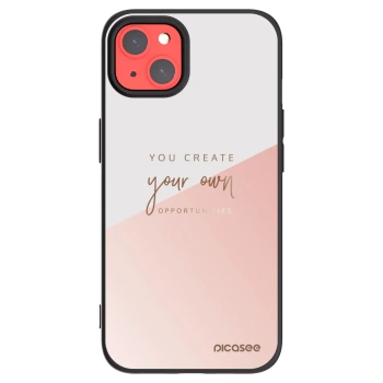 Picasee silikonowe czarne etui na Apple iPhone 13 - You create your own opportunities