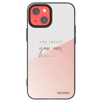 Picasee silikonowe czarne etui na Apple iPhone 13 mini - You create your own opportunities