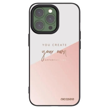 Picasee silikonowe czarne etui na Apple iPhone 13 Pro - You create your own opportunities