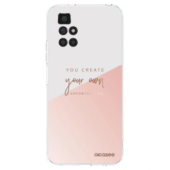 Picasee silikonowe przeźroczyste etui na Xiaomi Redmi 10 - You create your own opportunities