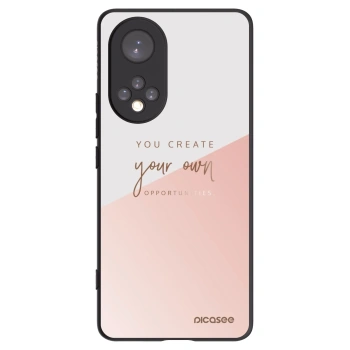 Picasee silikonowe czarne etui na Huawei Nova 9 - You create your own opportunities