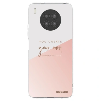 Picasee silikonowe przeźroczyste etui na Huawei Nova 8i - You create your own opportunities