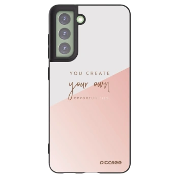 Picasee silikonowe czarne etui na Samsung Galaxy S21 FE 5G - You create your own opportunities