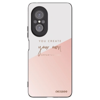 Picasee silikonowe czarne etui na Huawei Nova 9 SE - You create your own opportunities