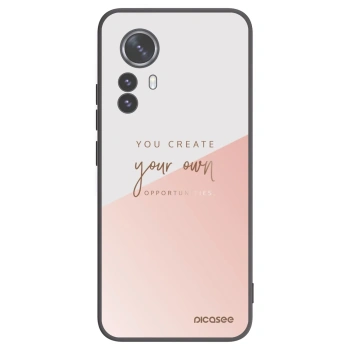 Picasee silikonowe czarne etui na Xiaomi 12 Pro - You create your own opportunities