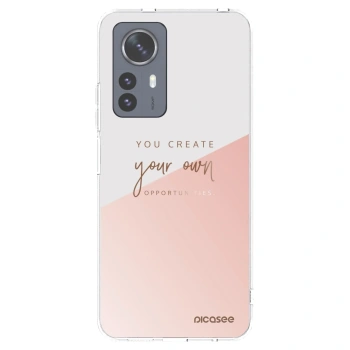 Picasee silikonowe przeźroczyste etui na Xiaomi 12 Pro - You create your own opportunities