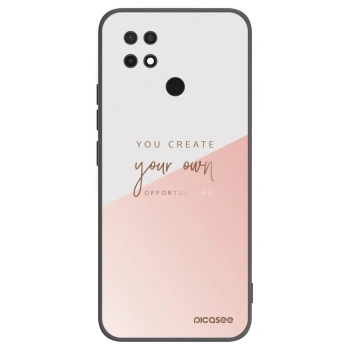 Picasee silikonowe czarne etui na Xiaomi Redmi 10C - You create your own opportunities