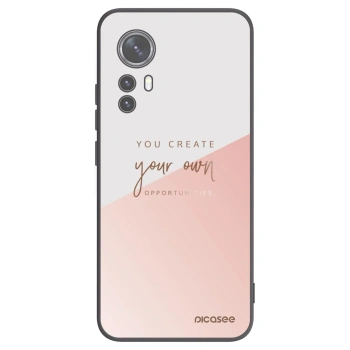 Picasee silikonowe czarne etui na Xiaomi 12X - You create your own opportunities