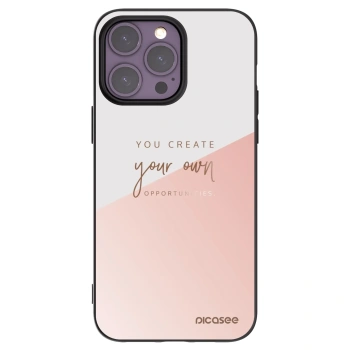 Picasee silikonowe czarne etui na Apple iPhone 14 Pro Max - You create your own opportunities