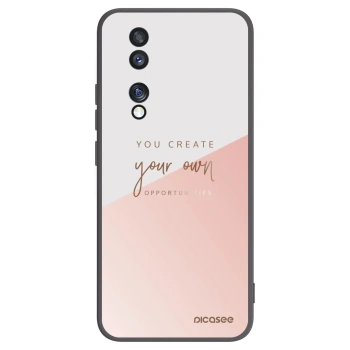 Picasee silikonowe czarne etui na Honor 70 - You create your own opportunities