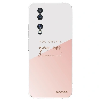 Picasee silikonowe przeźroczyste etui na Honor 70 - You create your own opportunities