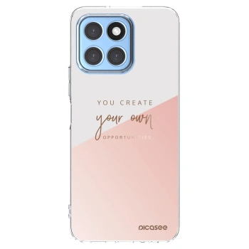 Picasee silikonowe przeźroczyste etui na Honor X8 5G - You create your own opportunities