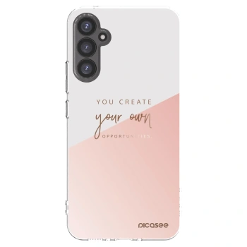 Picasee silikonowe przeźroczyste etui na Samsung Galaxy A34 5G A346B - You create your own opportunities