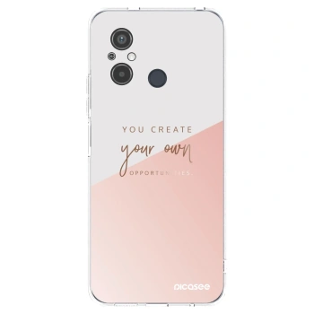 Picasee silikonowe przeźroczyste etui na Xiaomi Redmi 12C - You create your own opportunities
