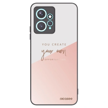 Picasee silikonowe czarne etui na Xiaomi Redmi Note 12 4G - You create your own opportunities