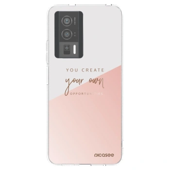 Picasee silikonowe przeźroczyste etui na Xiaomi Poco F5 Pro 5G - You create your own opportunities