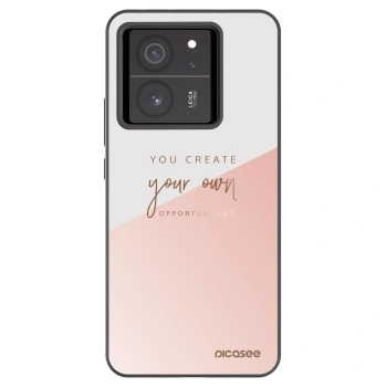 Picasee silikonowe czarne etui na Xiaomi 13T - You create your own opportunities