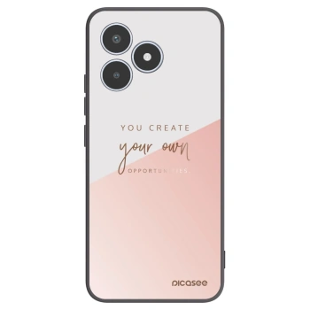 Picasee silikonowe czarne etui na Realme C53 - You create your own opportunities