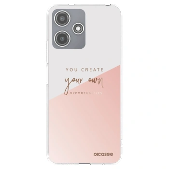 Picasee silikonowe przeźroczyste etui na Xiaomi Redmi 12 5G - You create your own opportunities