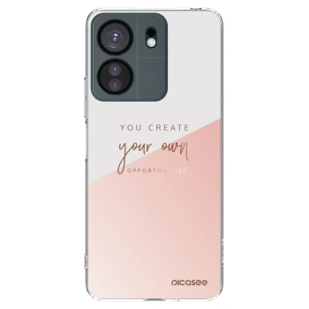 Picasee silikonowe przeźroczyste etui na Xiaomi Redmi 13C 4G - You create your own opportunities