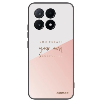 Picasee silikonowe czarne etui na Xiaomi Poco X6 Pro - You create your own opportunities