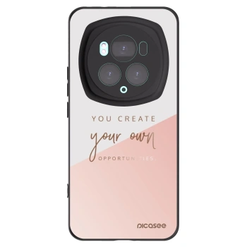 Picasee silikonowe czarne etui na Honor Magic6 Pro - You create your own opportunities