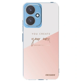 Picasee silikonowe przeźroczyste etui na Xiaomi Redmi 13C 5G - You create your own opportunities