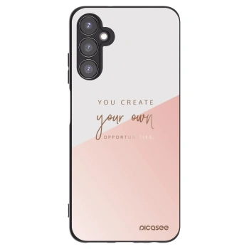 Picasee silikonowe czarne etui na Samsung Galaxy A05s A057G - You create your own opportunities